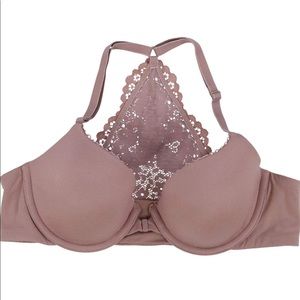 Body by Victoria light Lined Lace Racerback Bra